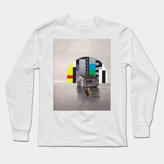 No Signal Long Sleeve T-Shirt by Lerson Pannawit